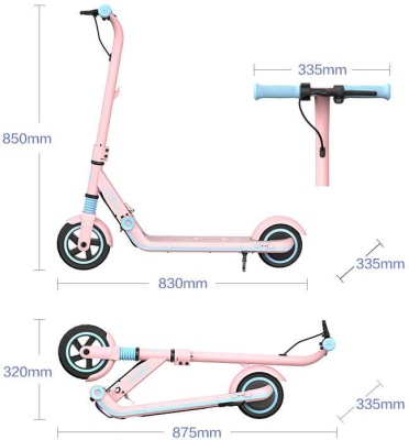 Электросамокат Ninebot KickScooter Zing E8 2550mAh розовый