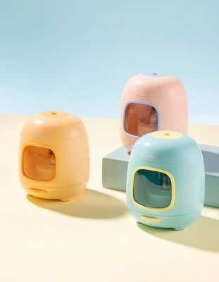 Точилка для карандашей электрическая Deli VA13BLUE пластик синий