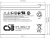 Батарея для ИБП CSB UPS 123607 F 12В 7.5Ач Батарея для ИБП CSB UPS 123607 F 12В 7.5Ач