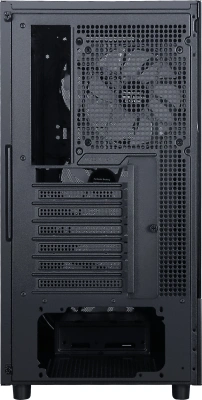 Корпус Accord 3602 черный без БП ATX 4x120mm 6x140mm 3x200mm 2xUSB3.0 audio bott PSU