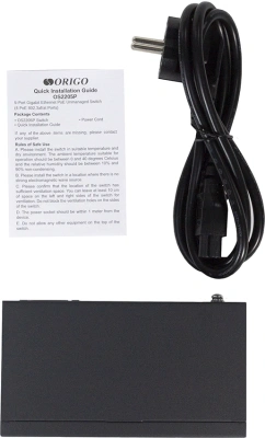 Коммутатор Origo OS2205P/60W OS2205P/60W/A1A (L2) 5x1Гбит/с 4PoE 60W неуправляемый