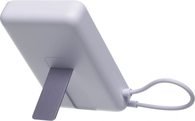 Мобильный аккумулятор Xiaomi Magnetic BHR08PAGL 10000mAh QC3.0/PD3.0 33W 3A USB-C беспров.зар. фиолетовый