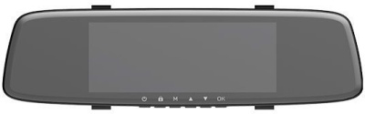 Видеорегистратор с радар-детектором Sho-Me Combo Mirror WiFi Duo черный 1080p 136гр. GPS внутренняя память:128Mb MSTAR 8339