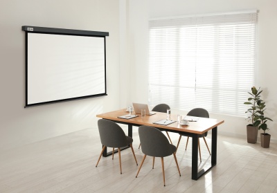 Экран Cactus 100" 152x203см Wallscreen CS-PSW-152X203-SG 4:3 настенно-потолочный рулонный серый
