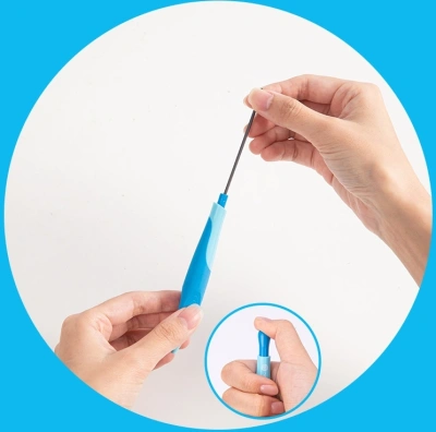 Карандаш мех. Deli SH321blue Pupal 2.0мм синий блистер