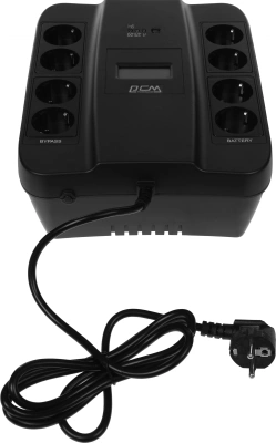Источник бесперебойного питания Powercom Spider SPD-550U LCD USB 330Вт 550ВА черный
