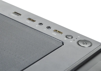 Корпус Formula F-33RGB черный без БП ATX 5x120mm 2x140mm 2xUSB2.0 1xUSB3.0 audio bott PSU