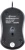 Мышь Оклик 115S черный/красный оптическая 1200dpi USB для ноутбука 3but (711637)