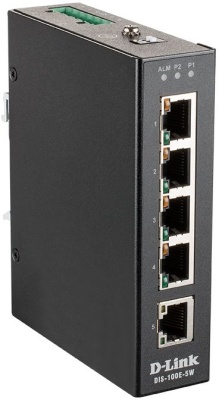 Коммутатор D-Link DIS-100E-5W/A1A (L2) 5x100Мбит/с неуправляемый