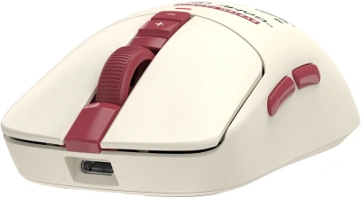 Мышь A4Tech Bloody R72 Ultra Duo белый/красный оптическая 20000dpi беспров. USB/USB-C 7but (R72 ULTRA DUO PIXELS RED)