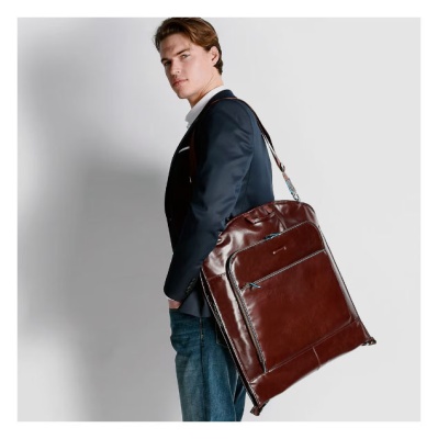 Сумка портплед Piquadro Blue Square PA1617B2/MO красное дерево натур.кожа