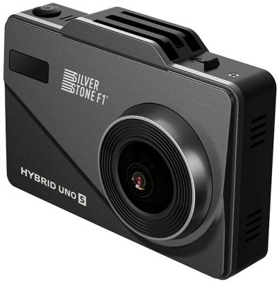 Видеорегистратор с радар-детектором Silverstone F1 Hybrid UNO S черный 1080p 140гр. GPS AIT 8336