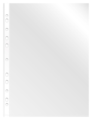 Папка-вкладыш Бюрократ Премиум 013BTEN40 тисненые A4+ (упак.:100шт)