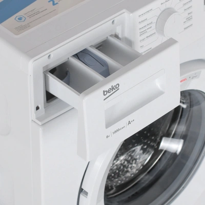 Стиральная машина Beko WRE6512BWW класс: A загр.фронтальная макс.:6кг белый