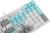 Клавиатура A4Tech S510N механическая белый USB for gamer LED (S510N (ICY WHITE )) кабель 1.8м