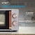 Микроволновая Печь Vitek VT-MW1920 20л. 700Вт серый/золотистый Микроволновая Печь Vitek VT-MW1920 20л. 700Вт серый/золотистый