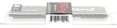 Память DDR4 8Gb 3200MHz Kingston KF432C16BB/8 Fury Beast Black RTL Gaming PC4-25600 CL16 DIMM 288-pin 1.35В single rank с радиатором Ret