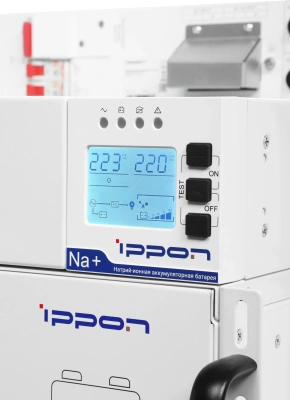 Источник бесперебойного питания Ippon Na+ RTA 10K 10000Вт 10000ВА белый