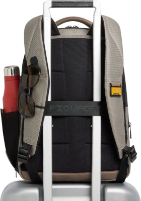 Рюкзак Piquadro Sync CA7188W145/SA песочный/серый натур.кожа/нейлон