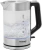 Чайник электрический Panasonic NC-K201STR 1.7л. 2200Вт серебристый корпус: стекло/металл/пластик