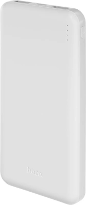 Мобильный аккумулятор Hoco J100 High-ranking 10000mAh 2.1A 2xUSB-A белый (J100 HIGH-RANKING WHITE)