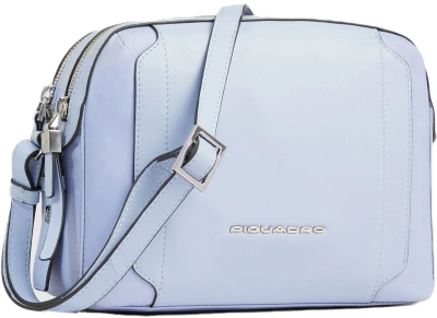 Сумка женская Piquadro Lyra BD4870W92T/VI сиреневая нейлон/натур.кожа