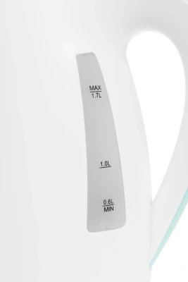Чайник электрический Blackton Bt KT1702P 1.7л. 2200Вт белый/зеленый корпус: пластик (86185602)