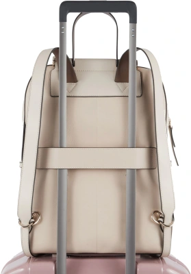 Рюкзак женский Piquadro Circle CA4576W92/BECU бежевый/кофейный натур.кожа