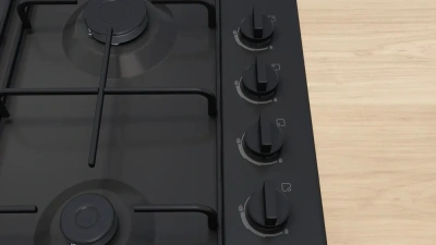 Газовая варочная поверхность Bosch PBP6C6K80Q черный