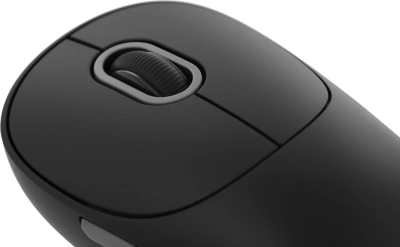 Мышь Xiaomi Wireless Mouse 3 черный оптическая 1200dpi silent беспров. BT/Radio USB для ноутбука 4but (BHR8913GL)
