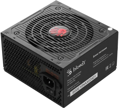 Блок питания Bloody ATX 700W BD-PS700W 80+ white (20+4pin) APFC 120mm fan 6xSATA RTL