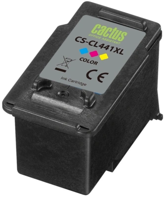 Картридж струйный Cactus CS-CL441XL CL-441XL многоцветный (400стр.) (18мл) для Canon Pixma GM2040/4040/GM2140/2240 с чипом