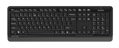 Клавиатура + мышь A4Tech Fstyler FG1010S клав:черный/серый мышь:черный/серый USB беспроводная Multimedia (FG1010S GREY)