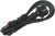 Шнур питания Lanmaster LAN-PP19L/SH-1.0-BK C19-Schuko проводник.:3x1.5мм2 1м 220В 16А черный