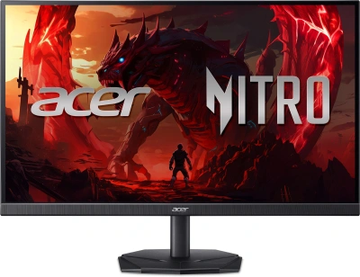 Монитор Acer 23.8" Nitro KG241YX1bmiipx черный IPS LED 0.5ms 16:9 HDMI M/M матовая 250cd 170гр/160гр 1920x1080 200Hz FreeSync Premium DP FHD 3.2кг
