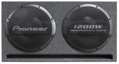 Сабвуфер автомобильный Pioneer TS-WX1220AH 1000Вт активный (30см/12")