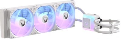 Система водяного охлаждения Formula Ice Jet Vision 360 ARGB Soc-AM5/AM4/1200/2066/1700/1851 белый 4-pin 1-27dB Al+Cu LCD 315W 2020gr Ret (ICE JET VISION 360 WH)