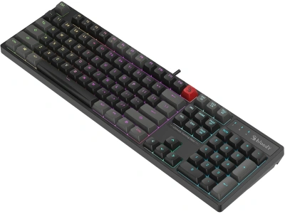Клавиатура A4Tech Bloody B230N черный USB Multimedia for gamer LED (B230N) кабель 1.8м