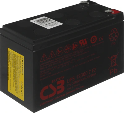 Батарея для ИБП CSB UPS 123607 F 12В 7.5Ач