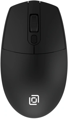 Мышь Оклик 201MW черный оптическая 1600dpi беспров. USB 4but (2070318)