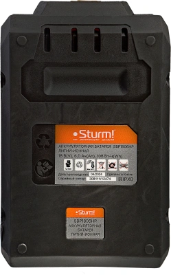 Батарея аккумуляторная Sturm! SBP1806HP 18В 6Ач Li-Ion