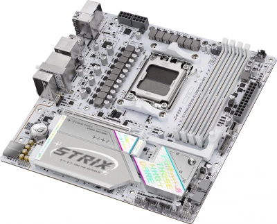 Материнская плата Asus ROG STRIX B850-G GAMING WIFI Socket AM5 AMD B850 4xDDR5 mATX AC`97 8ch(7.1) 2.5Gg RAID+HDMI+DP