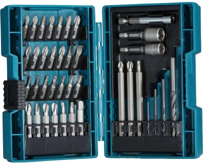 Набор оснастки Makita B-54106 по дер/мет (38пред.) для шуруповертов/дрелей