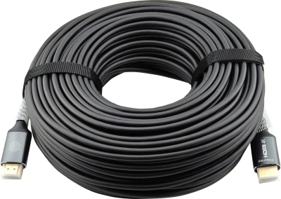 Кабель аудио-видео Cactus CS-HDMI-AOC-2-70 HDMI (m)/HDMI (m) 70м. позолоч.конт. черный