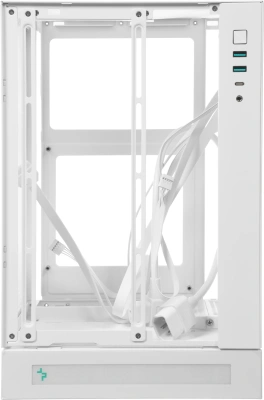 Корпус Deepcool CH170 Digital белый без БП miniITX 6x120mm 2xUSB3.0 audio bott PSU