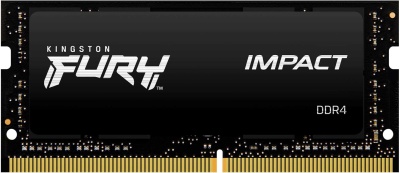 Память DDR4 8GB 3200MHz Kingston KF432S20IB/8 Fury Impact RTL PC4-25600 CL20 SO-DIMM 260-pin 1.2В single rank Ret