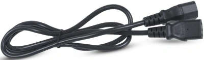 Шнур питания Cabeus PC-189-VDE-1.8M C13-С14 проводник.:3x0.75мм2 1.8м 220/250В 6А черный