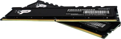 Память DDR5 2x16GB 4800MHz Patriot PSP532G4800KH1 Signature Premium RTL PC5-38400 CL40 DIMM UDIMM 288-pin 1.1В kit single rank с радиатором Ret