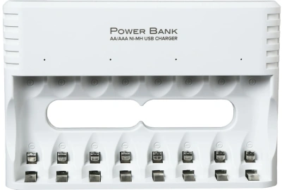 Аккумулятор + зарядное устройство GP PowerBank 270AAHC/CPBXL-2CR8 AA NiMH 2700mAh (8шт) блистер