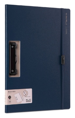 Папка-планшет Deli Nusign NS178BLUE A4 полипропилен синий